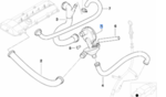 11617533400 - : Engine Crankcase Vent Valve for BMW: X5 Image