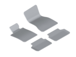 51477489623 - : G30 5 Series Carpet/Velour Floor Mats for BMW Image