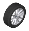 36110053561 - : G01 X3 18" Style 618 Winter Wheel/Tire Assembly for BMW Image