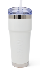 80905A9F492 - : BMW 24oz Americana Travel Tumbler - Frozen Brilliant White Metallic for BMW Image