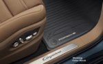 9Y0044801OS1 - : 9YA Cayenne (2018+) All-Weather Floor Mats - Truffle Brown for Porsche: Cayenne Image