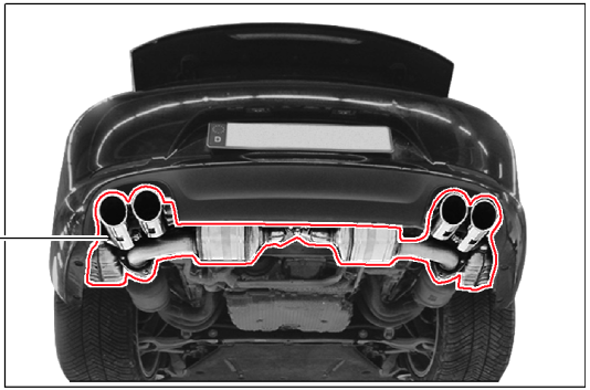 99104420003 - : 991 911 (2012-2016) Sports Exhaust System - 3.4 L for Porsche: 911 Image