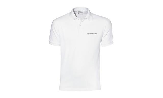 WAP75100S0B - : Men's White Polo shirt for Porsche Image