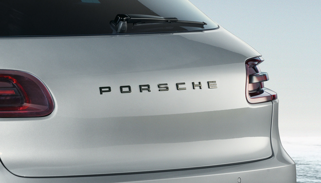 95B04480280G2X - : 95B Macan (2014-2018) Porsche Logo - Primed (requires painting) for Porsche Image