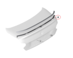 51625A321B3 - : ​G42 2 Series M Sport Rear Spoiler Adhesive Tape Set for BMW: 230i, 230i xDrive, M2, M240i, M240i xDrive Image