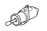 21526785966 - : Clutch Slave Cylinder for BMW: 323Ci, 323i, 325Ci, 325i, 325xi, 328Ci, 328i, 330Ci, 330i, 330xi, M3, X3, Z4 Image