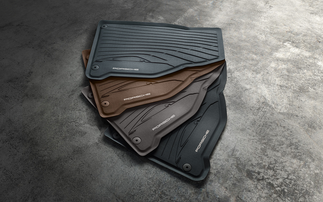 9920448001E0 - : 992 911 (2019+) All-Weather Floor Mats for Porsche: 911 Image