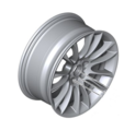 36117841819 - : Wheel, Alloy for BMW: 535i GT, 535i GT xDrive, 550i GT, 550i GT xDrive, 740i, 740Ld xDrive, 740Li, 740Li xDrive, 750i, 750i xDrive, 750Li, 750Li xDrive, 760Li Image