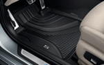 51472414218 - : G30 5 Series, F90 M5 All Weather Rubber Floor Mats for BMW: 530i, 530i xDrive, 540d xDrive, 540i, 540i xDrive, M5, M550i xDrive Image