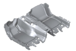 51478052377 - : Floor Trim Cover, Front - Anthracite for BMW Image