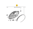 99163123607 - : Xenon Headlight Assembly - Right for Porsche: 911 Image