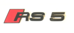 8W6853740T94 - : Rear Emblem, RS 5 - Gloss Black for Audi: RS5, RS5 Sportback Image