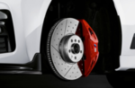 34112450161 - : G42 2 Series, G2x 3/4 Series M Performance Brake Kit - Red for BMW: 230i, 330e, 330i, M340i Image