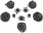 BSDS1F10HIFIKIT - : Stage One BMW Speaker Upgrade for F10 Sedan with Standard Hi-Fi for Bavsound Image