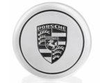 PCG90103920 - : Hub Cap - 71MM with Black Porsche Crest for Porsche Image
