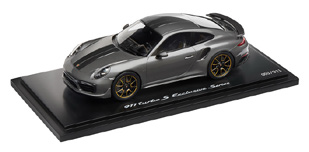 WAP0219020H - : Porsche Model Car - 911 Turbo S Exclusive, Agate Grey, 1:18 for Porsche Image