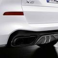 18302464505 - : G05 X5, G06 X6, G07 X7 M Performance Matte Black Exhaust Tip Set - 50i Engine w/ M Sport/Aero Pckg for BMW Image