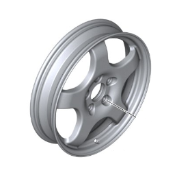 Genuine BMW 36-11-6-880-744 | Emergency Wheel, Light Alloy