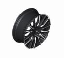 36115A130F3 - : 20" Style 868M Double Spoke Jet Black/Bright-Milled Light Alloy Wheel - 10Jx20 ET:39 for BMW: i4 Image
