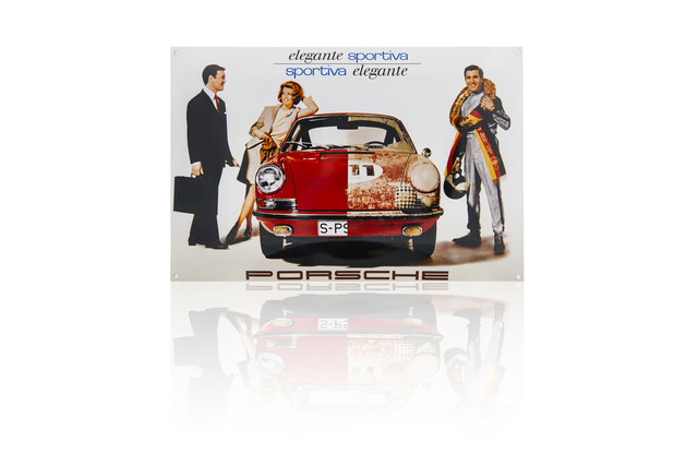PCG00099914 - : Porsche Classic Enamel - Elegant Sport for Porsche Image