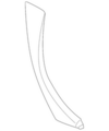 51419150338 - : Clasp Inside Door Handle Right (Gray) for BMW Image