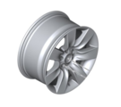 36116775390 - : Alloy Wheel, Style 251 - Front for BMW: 535i GT, 535i GT xDrive, 550i GT, 550i GT xDrive, 740i, 740Li, 740Li xDrive, 750i, 750i xDrive, 750Li, 750Li xDrive, 760Li Image