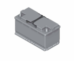 61215A797E0 - : Vehicle Battery - 60AH for BMW: 530e, 530e xDrive, 530i, 530i xDrive, 540d xDrive, 540i, 540i xDrive, 640i xDrive Gran Turismo, 740e xDrive, 740i, 740i xDrive, 745e xDrive, 750i, 750i xDrive, iX, M5, M550i xDrive, M760i xDrive, M8 Gran Coupe, X3, X5, X7 Image
