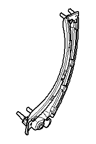 51417230851 - : Support Pull Strap Left - Gray for BMW Image