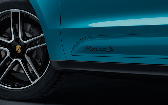 95B04481580041 - : 95B Macan (2014+) Model Designation Logo Decal Set for Porsche Image