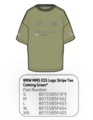 80155B5F3F9 - : ​​BMW M Motorsport Puma ESS Logo Stripe Tee - Calming Green for BMW Image