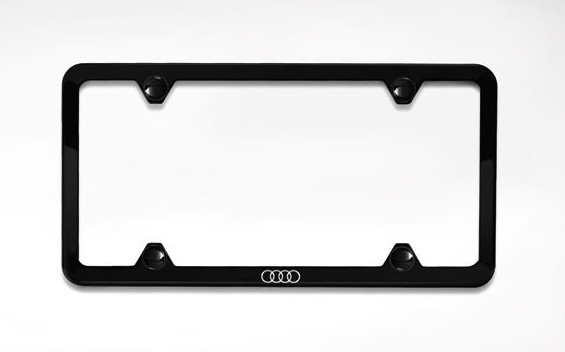 Genuine Audi ZAW-071-801-C | Slimline License Plate Frame with