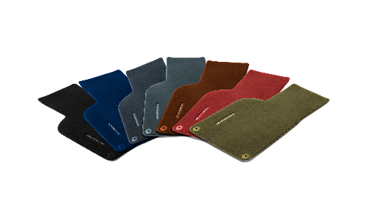 992864435EOS5 - : ​Carpet Floor Mats Set with Nubuk Surround for Porsche Image