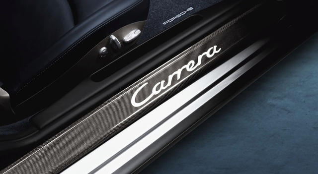 99755198010 - : 997 911 (2005-2012) Door Entry Guards in Carbon for Porsche Image