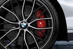 34112221445 - : F2x 2 Series, F3x 3 &amp; 4 Series M Performance Brake Kit - Red for BMW Image