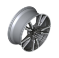 36118072003 - : ​22" Style 747M V-Spoke Light Alloy Wheel, Cerium Grey - 10.5Jx22 ET:43 for BMW: X5, X6 Image