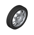 36115B55B16 - : Space Saver Wheel with Tire (125/85R18 101M) for BMW Image