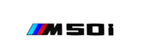 51142472845 - : G07 X7 M Performance Gloss Black Painted Emblem - "M50i" for BMW Image