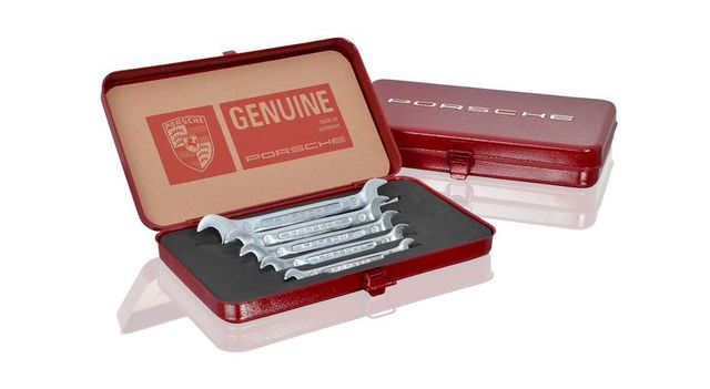 PCG19501100 - : Porsche Classic 5 Piece Spanner Tool Set with Box for Porsche Image