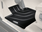 51472458442 - : F25 X3, F26 X4 All Weather Rubber Floor Mats Set - Front for BMW: X3, X4 Image