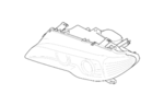 63127165951 - : Bi-Xenon Headlight AKL - Left for BMW: 325Ci, 330Ci Image