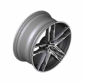 36118089562 - : 20" Style 810M Orbit Grey, Bright-Turned Light Alloy Wheel - 9,5Jx20 ET:28 for BMW: 530e, 530e xDrive, 530i, 530i xDrive, 540d xDrive, 540i, 540i xDrive, M5, M550i xDrive, M8 Image
