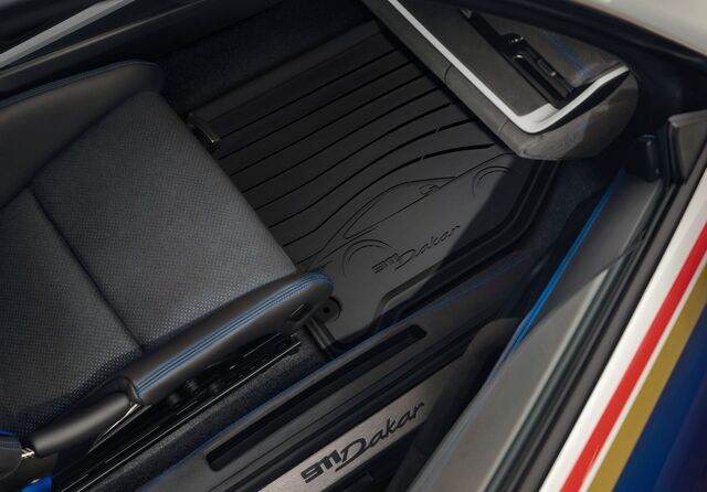 992044893 - : 992 911 (2020+) All Weather Rubber Floor Mats - 911 Dakar Design for Porsche: 911 Image