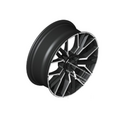 36115A07085 - : 20" Style 894M Double Spoke Jet Black/Bright Turned Light Alloy Wheel - 9Jx20 ET:41 for BMW: 840i, 840i Gran Coupe, 840i xDrive, 840i xDrive Gran Coupe, M8 Gran Coupe, M850i xDrive, M850i xDrive Gran Coupe Image