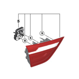 Genuine BMW 63-21-7-331-284 | Tail Lamp Assembly - Right