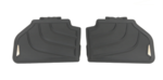 51472458443 - : F25 X3, F26 X4 All Weather Rubber Floor Mats Set - Rear for BMW: X3, X4 Image