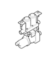64118374994 - : Water Valve with Additional Water Pump for BMW: 528i, 540i, 740i, 740iL, 750iL, M5 Image