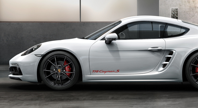 98204480010041 - Exterior: 982 718 Boxster (2017+) Model Designation Lettering Decorative Film Set for Porsche: 718 Boxster, 911 Image