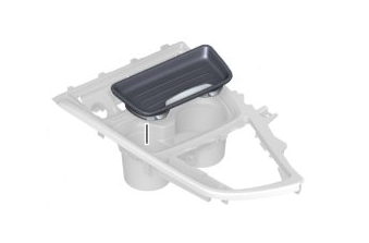 51169232068 - Body: Storage Tray for BMW: 320i, 320i xDrive, 328d, 328d xDrive, 328i, 328i GT xDrive, 328i xDrive, 330e, 330i, 330i xDrive, 335i, 335i GT xDrive, 335i xDrive, 340i, 340i xDrive, 428i, 428i Gran Coupe, 428i xDrive, 428i xDrive Gran Coupe, 430i, 430i Gran Coupe, 430i xDrive, 430i xDrive Gran Coupe, 435i, 435i Gran Coupe, 435i xDrive, 435i xDrive Gran Coupe, 440i, 440i Gran Coupe, 440i xDrive, 440i xDrive Gran Coupe, ActiveHybrid 3, M3, M4 Image