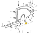 99735517511 - : Brake Line - Left for Porsche: Cayman Image