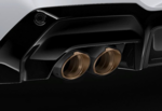 18305B4CE49 - : G45 X3 M50 M Performance Titanium and Carbon Fiber Exhaust Tip - Left for BMW Image